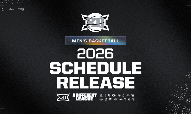 2026 Big 12 Men’s Basketball Conference Schedule Revealed