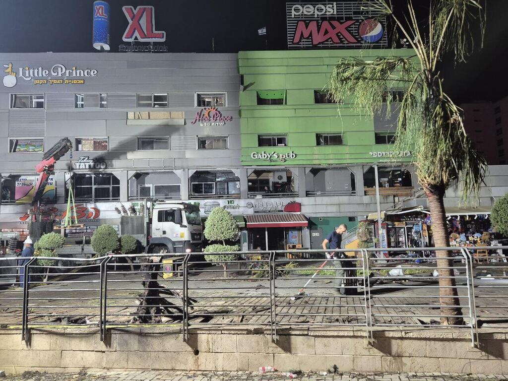 זירה פגיעת כטב"ם באילת