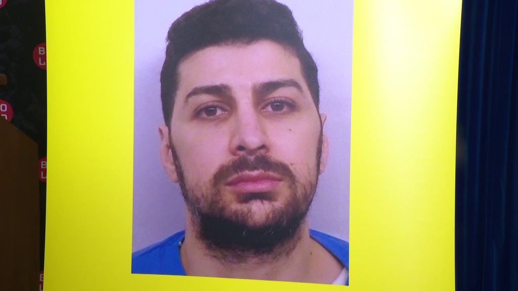 A wanted poster for Rabih Alkhalil, who is number one on the top 25 list of most wanted fugitives in Canada.