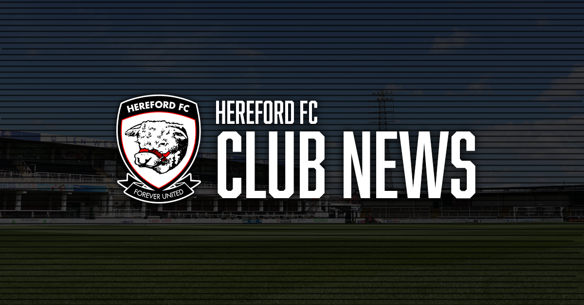 Emirates FA Cup Tie to be Replayed – Hereford FC
