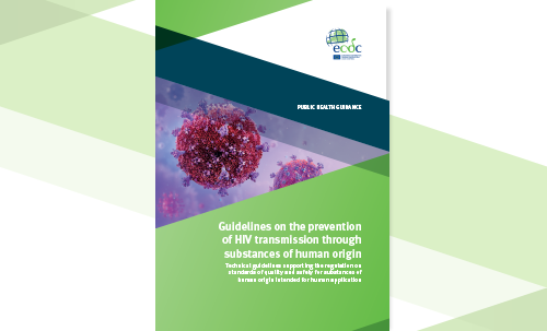 Guidelines on the prevention of HIV transmission through substances of human origin