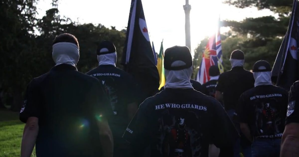 Experts and officials sound alarm over rise of extremist groups after march through Niagara park - CTV News