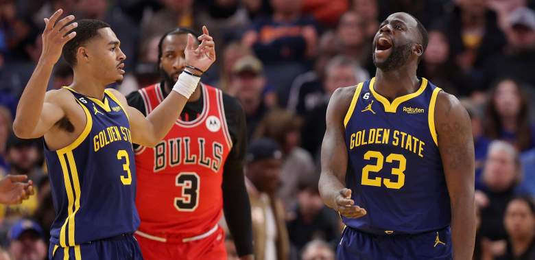 Draymond Green amd Jordan Poole