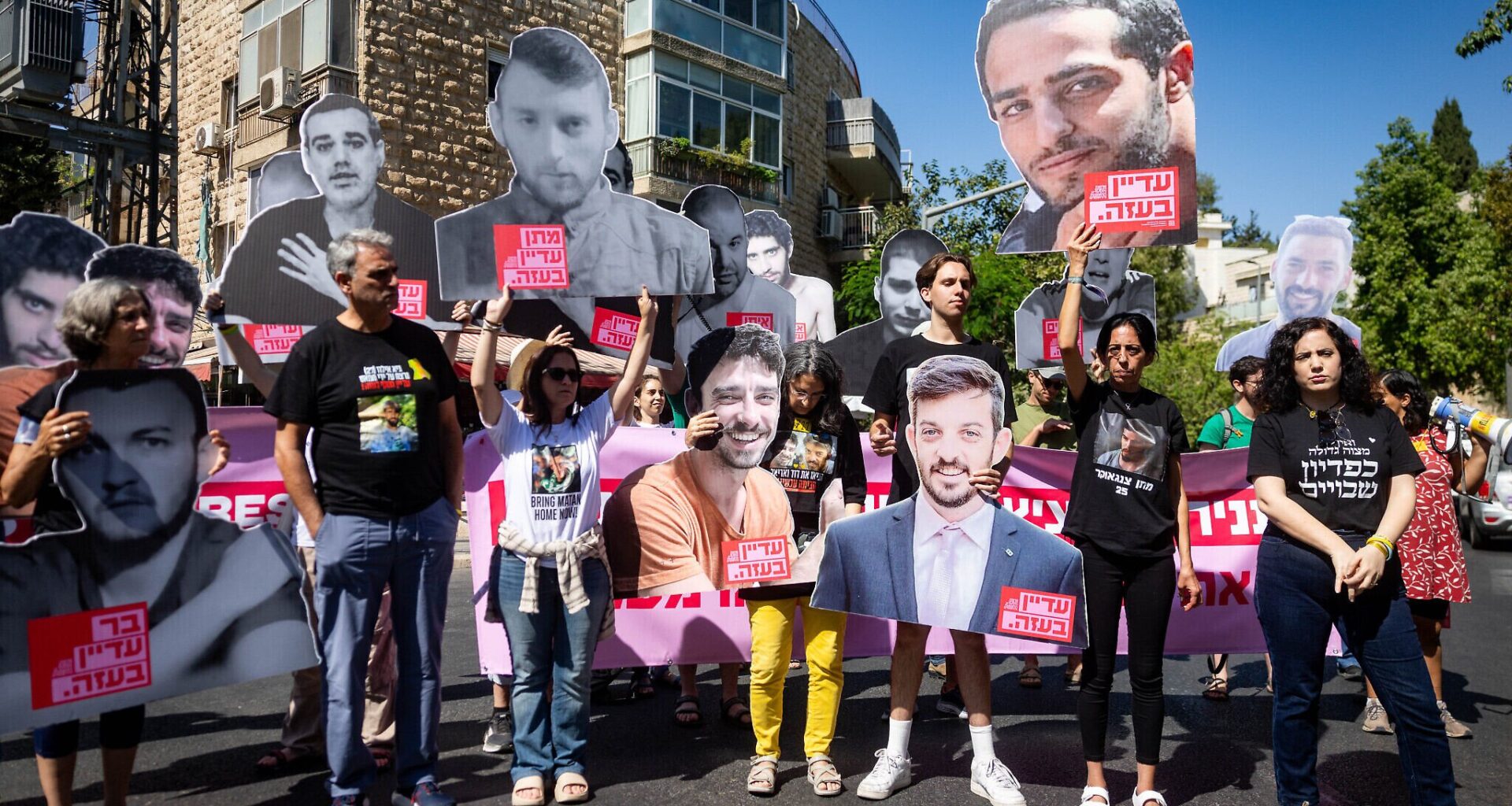 Hostages' families vow 'no peace' for PM until war stops, as new Gaza ground op begins