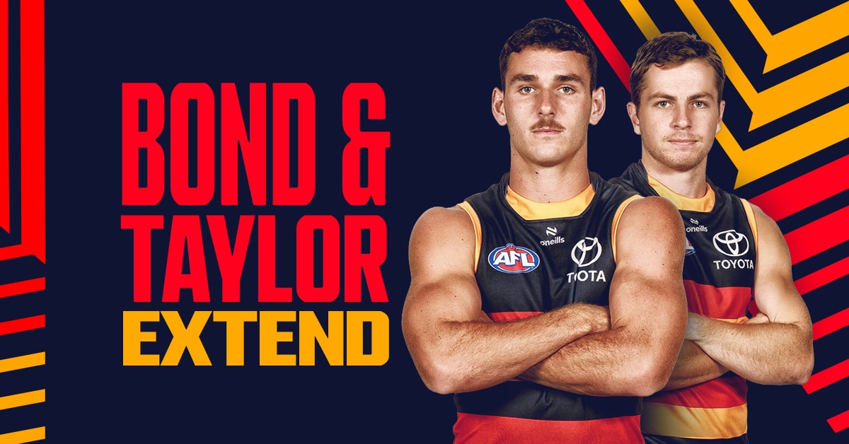 Young Crows pair sign on