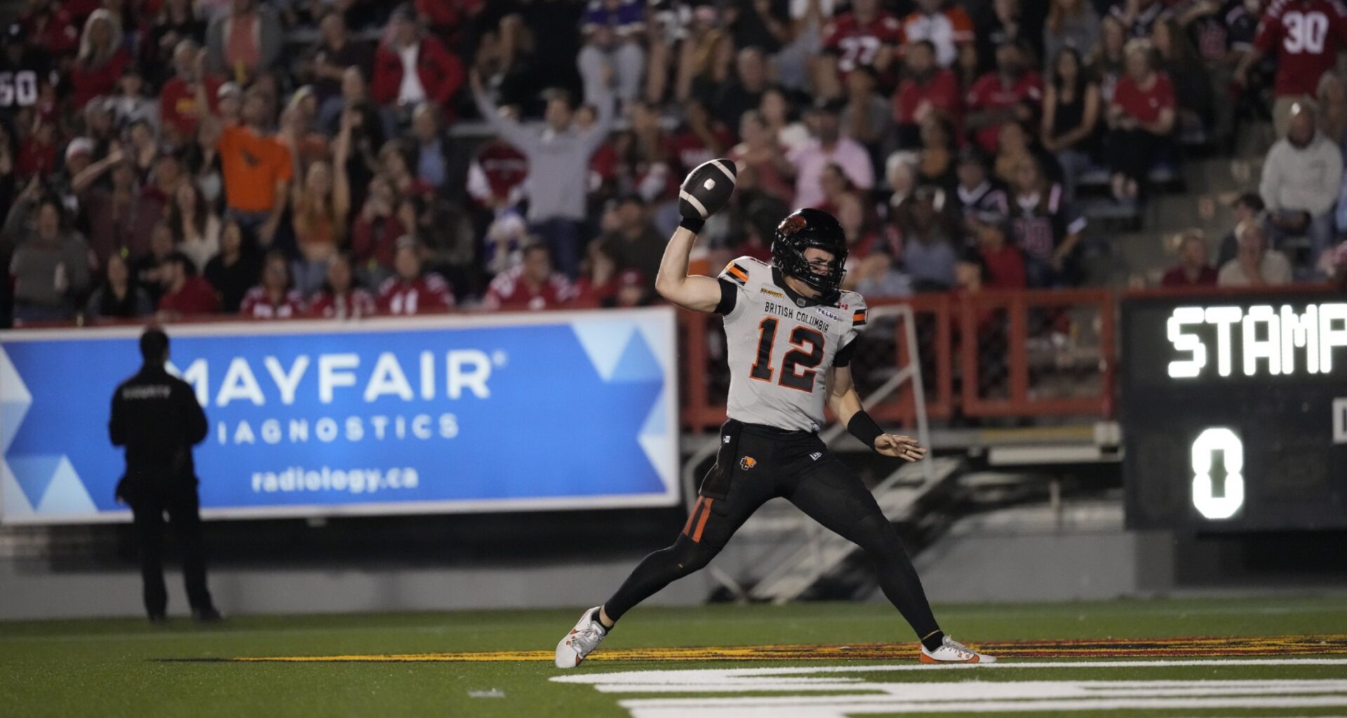 Nathan Rourke runs riot as Lions down Stampeders in Calgary