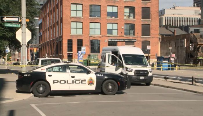 Police say over 80 shots fired, three injured in downtown Hamilton shooting