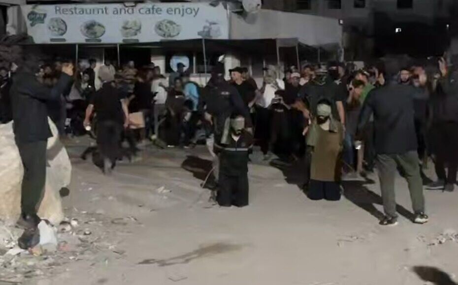 Hamas executes 3 'collaborators' in Strip as it faces rising challenges from militias