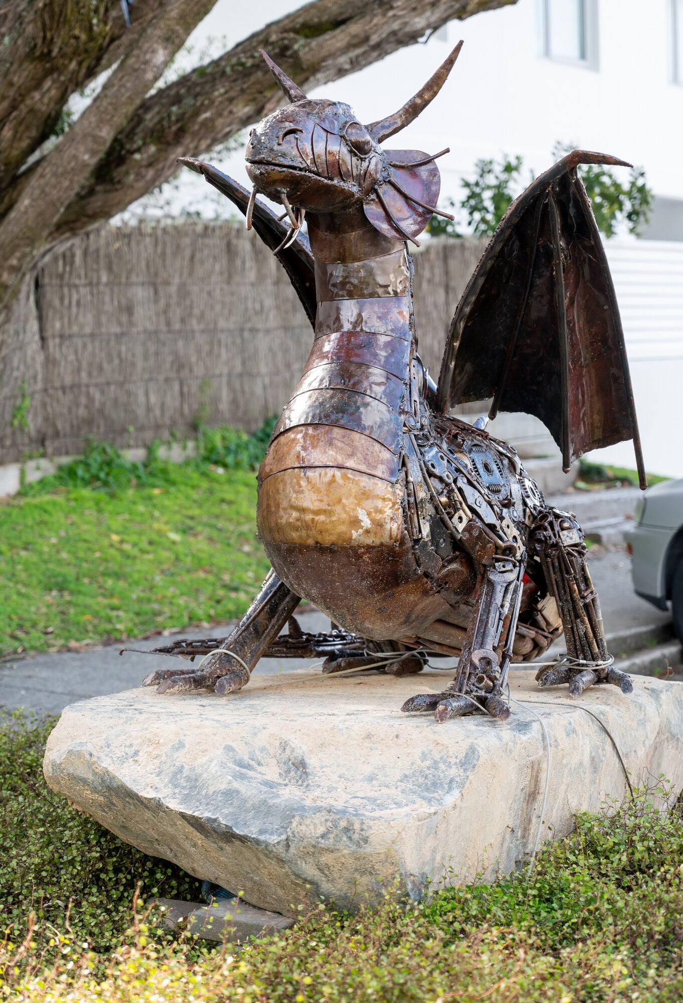 The dragon sculpture will be removed. Photo / Brydie Thompson