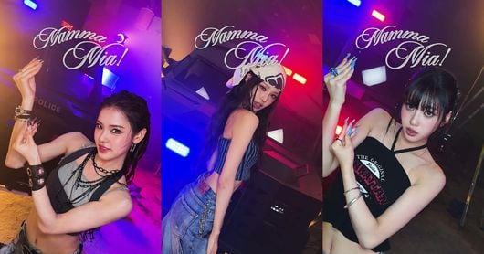 izna Previews 'Mamma Mia' Choreography Challenge Ahead of Comeback - 조선일보