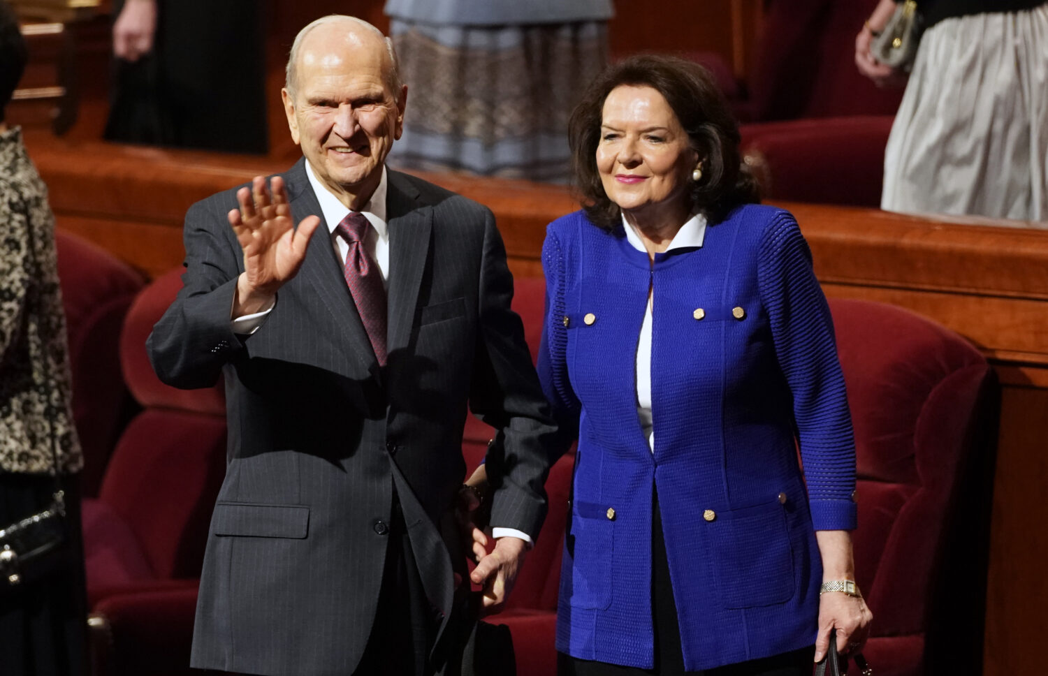 President Russell M. Nelson & his wife Wendy