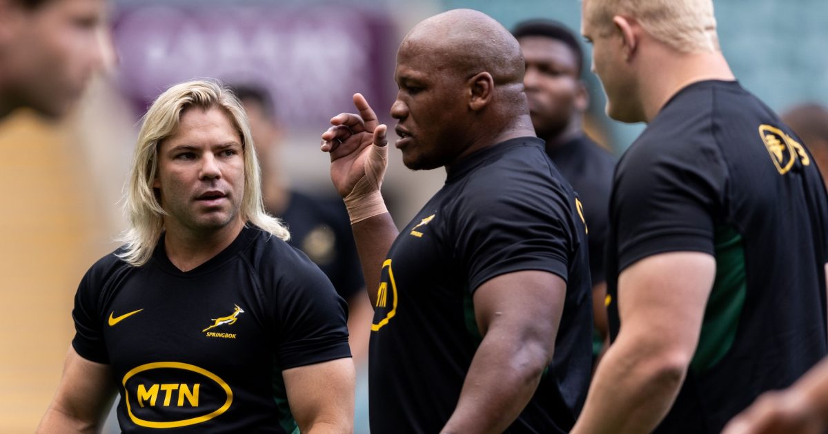 Rassie Erasmus clears up confusion over latest Springboks squad update