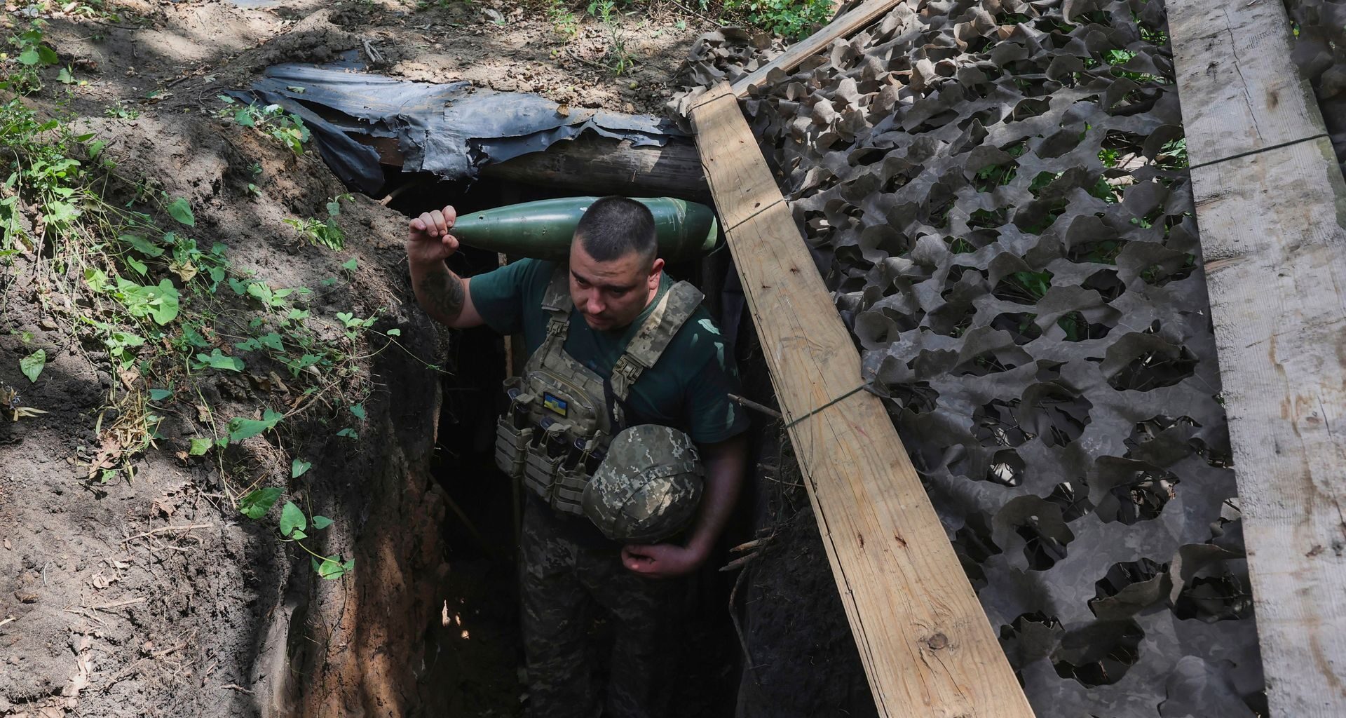 Then-Ukrainian Parliament Speaker Andrii Parubii during an extraordinary session of the Ukrainian Parliament in Kyiv, Ukraine, on Feb. 19, 2019. (Maxym Marusenko/NurPhoto via Getty Images)