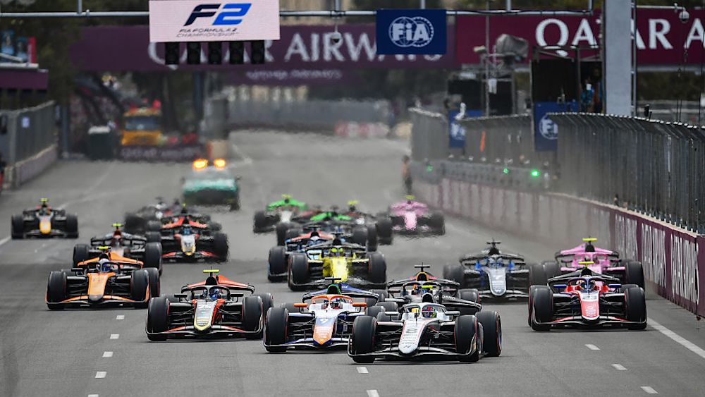 Beganovic launched into the lead immediately from second on the grid