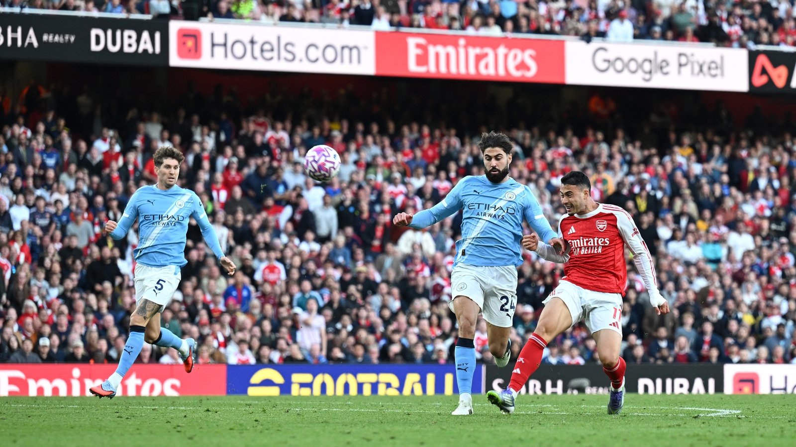 Arsenal 1 - 1 Manchester City - Match Report
