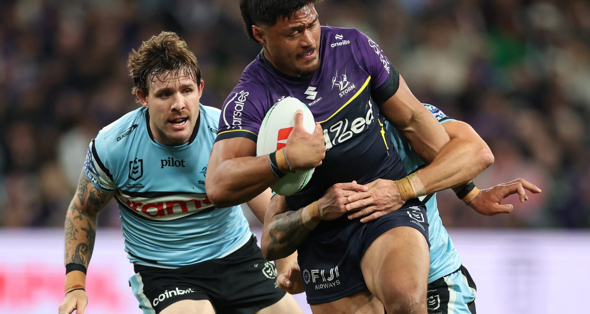 Melbourne Storm duo approach perfection, as Sharks forward stands out : NRL Finals, Storm vs Sharks player ratings - NRL News
