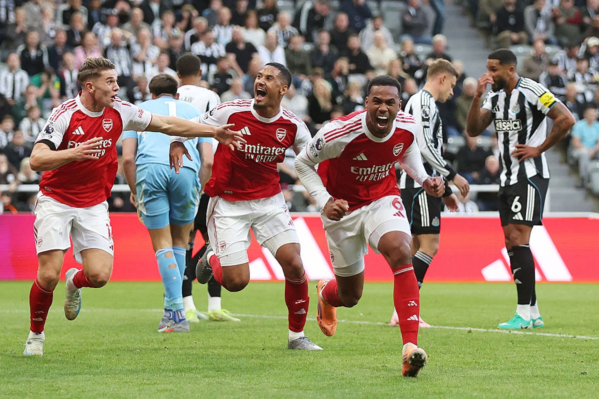 Newcastle vs Arsenal LIVE: Scores and live updates in Premier League clash