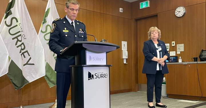 Surrey police investigate 44 cases of extortion as city posts $250,000 reward for info - BC