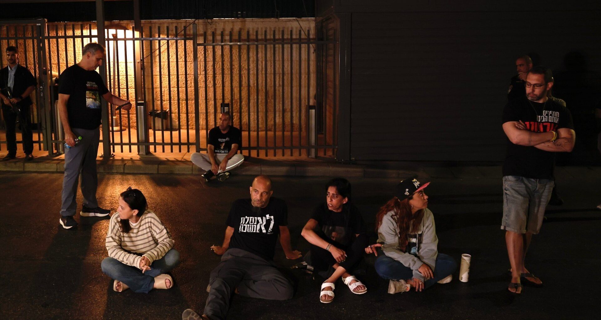 Hostage families camp outside PM's home amid rumored start to Gaza City ground op