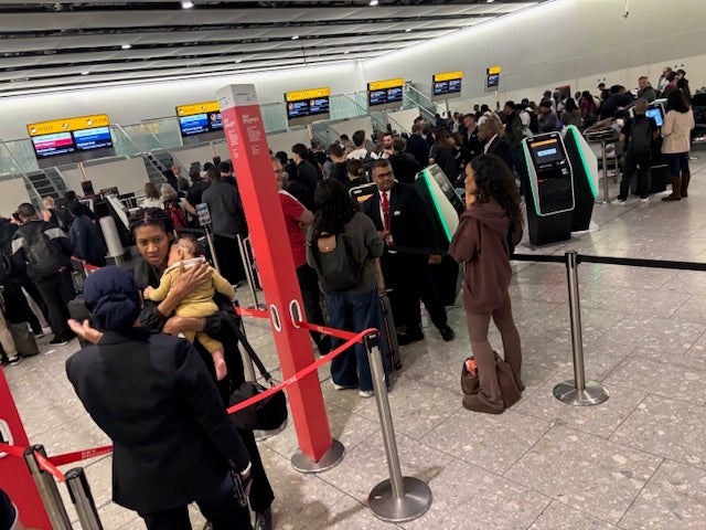 Disruption at Heathrow Airport after a cyber attack