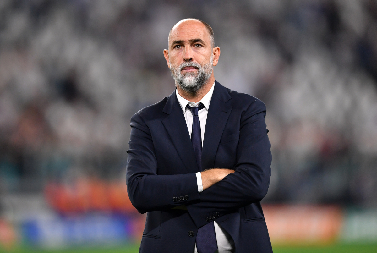 TURIN, ITALY - SEPTEMBER 16: Igor Tudor, Head Coach of Juventus, looks on prior to the UEFA Champions League 2025/26 League Phase MD1 match between Juventus and Borussia Dortmund at Juventus Stadium on September 16, 2025 in Turin, Italy. (Photo by Valerio Pennicino/Getty Images)