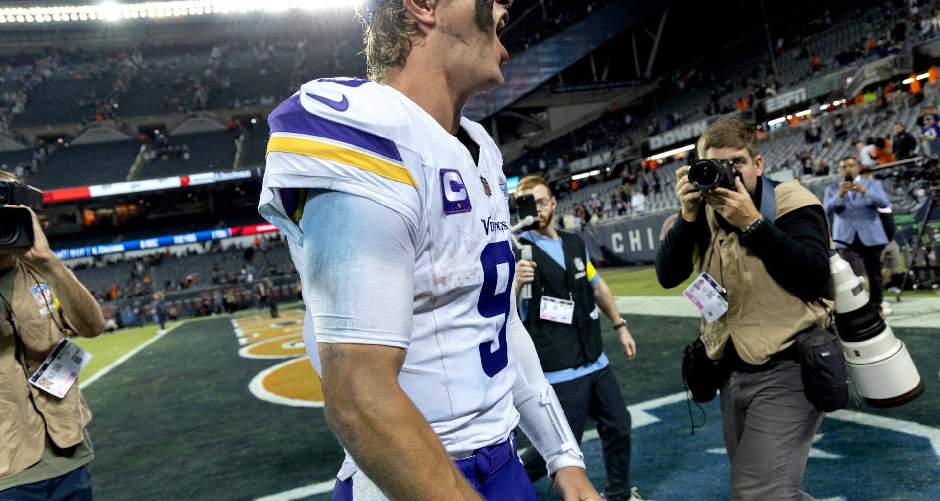 J.J. McCarthy leads fourth-quarter comeback