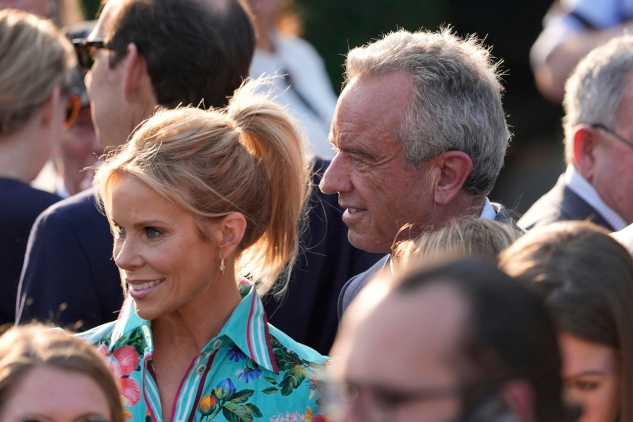 Cheryl Hines and Robert F. Kennedy Jr.