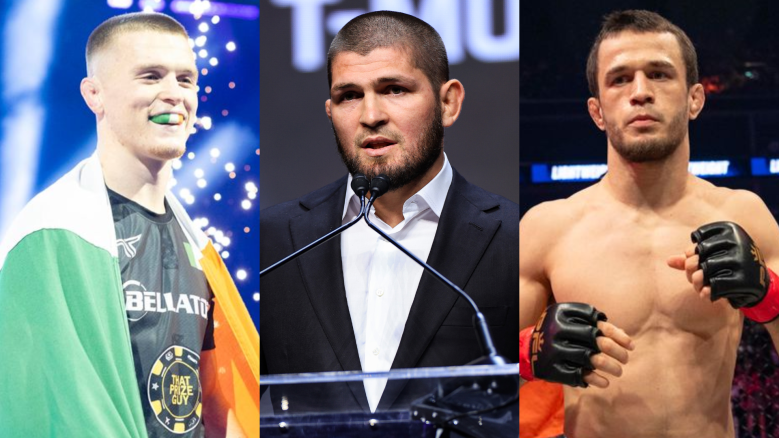 Paul Hughes, Khabib Nurmagomedov, and Usman Nurmagomedov