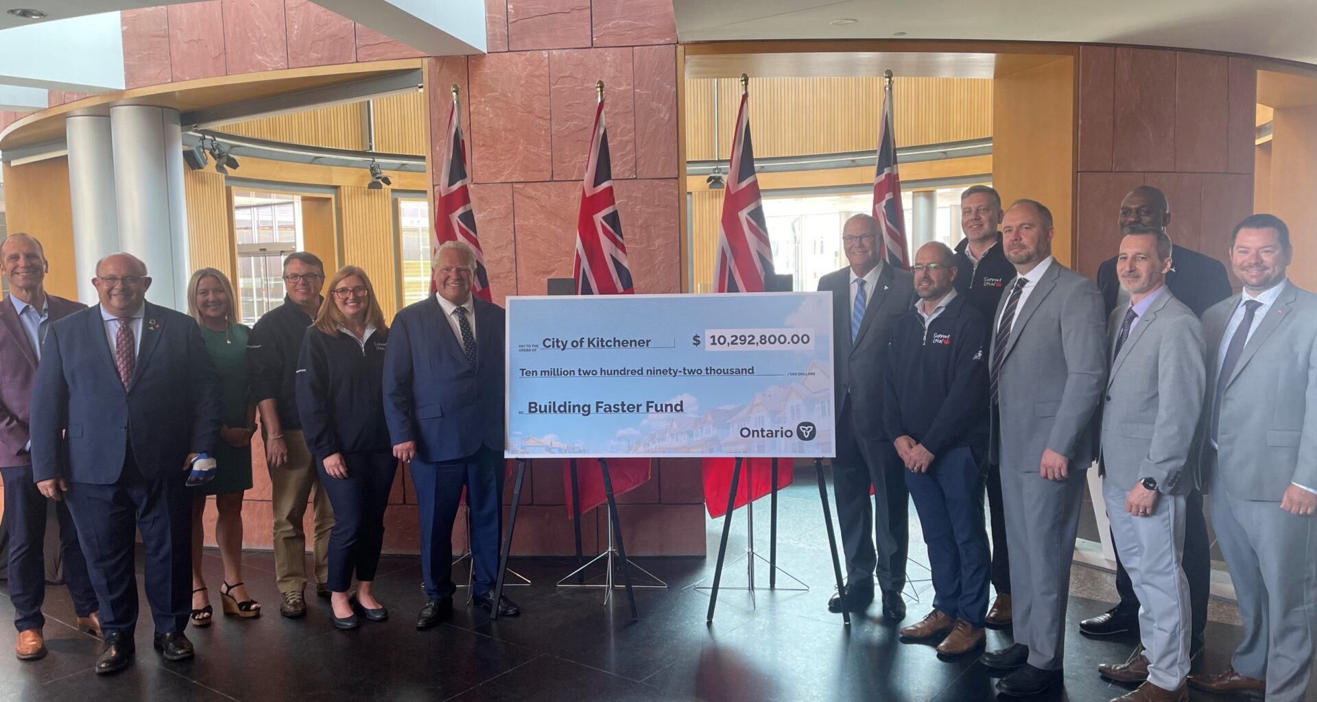 Premier Ford makes announcements in Kitchener