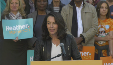 MP Heather McPherson announces NDP leadership bid in Edmonton - CTV News