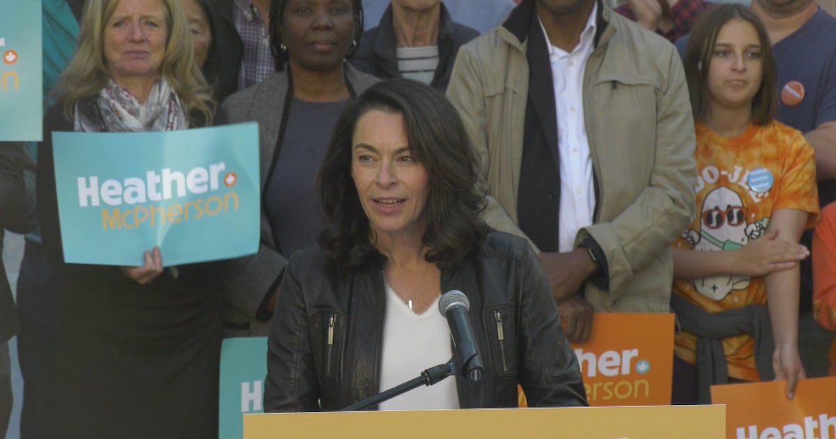 MP Heather McPherson announces NDP leadership bid in Edmonton - CTV News