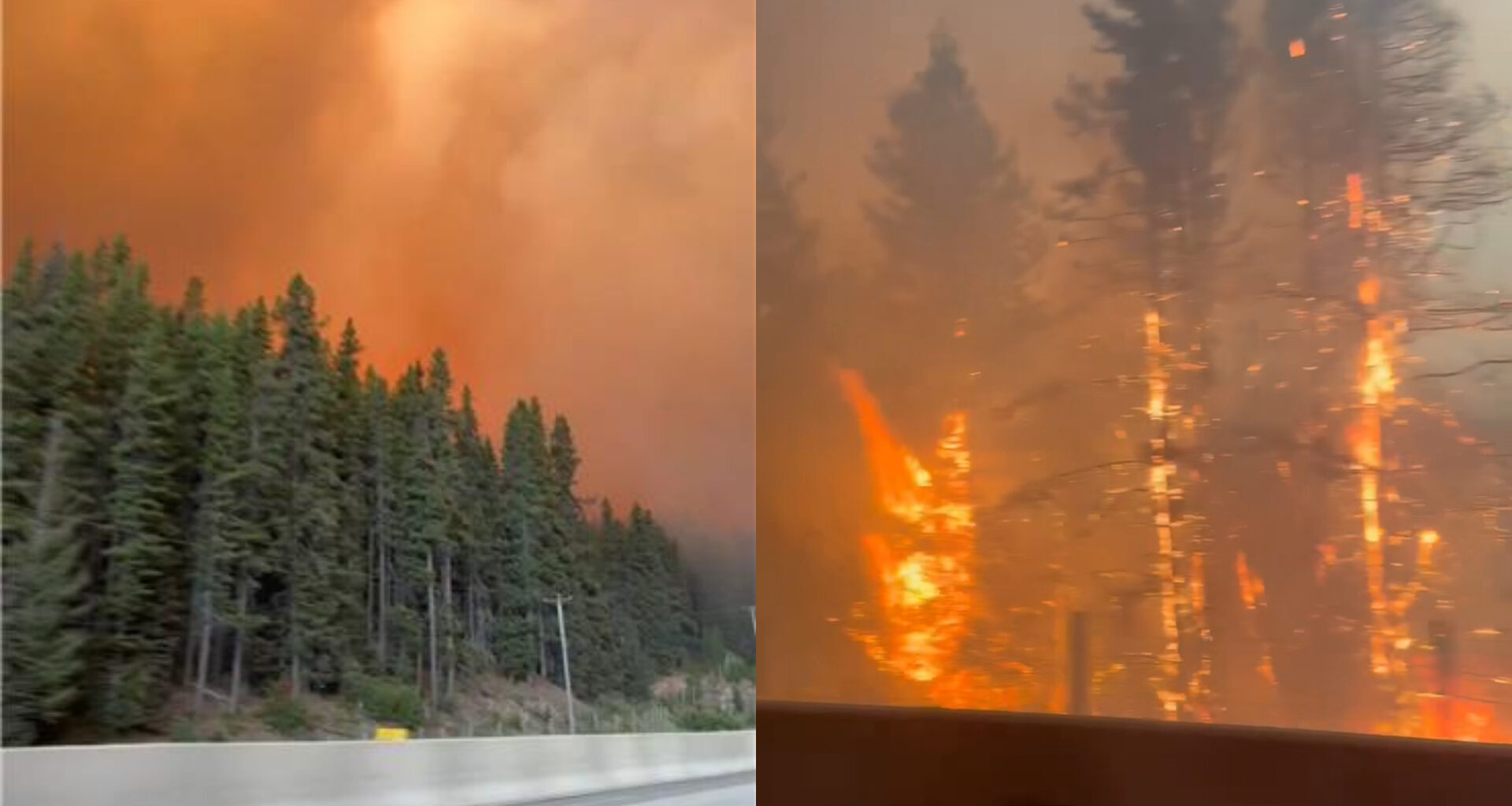 Mine Creek Fire prompts closure of Coquihalla Highway
