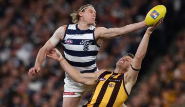 Scott hints at Cats' big-man strategy ahead of Grand Final