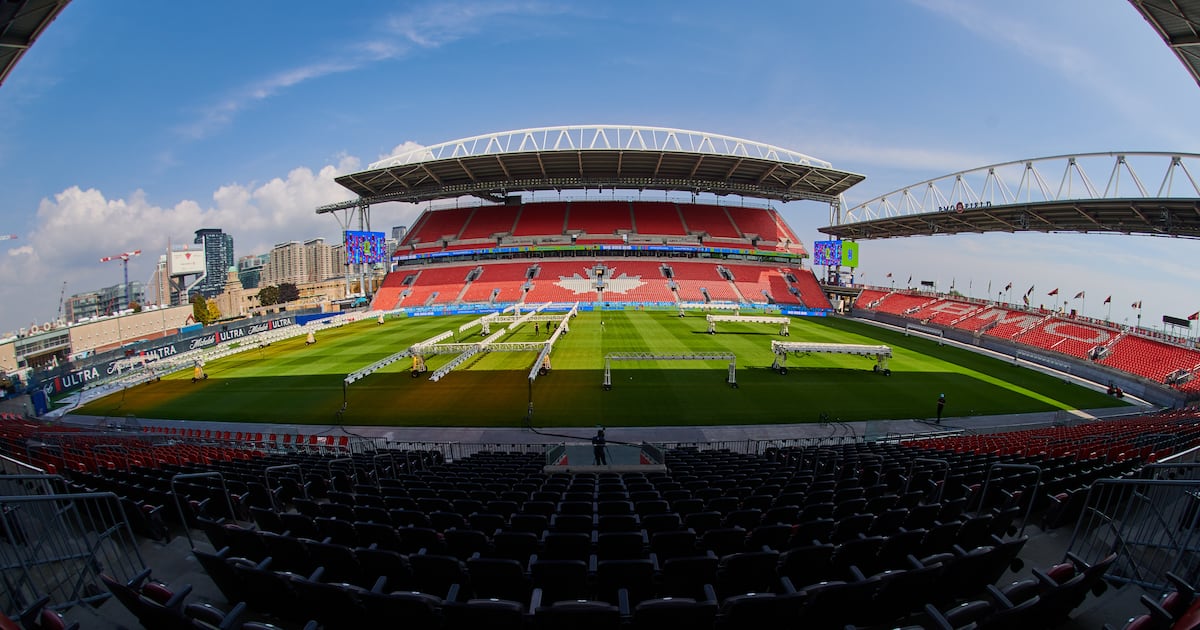 Part of Toronto BMO Field renovations revealed as stadium prepares for FIFA World Cup 2026
