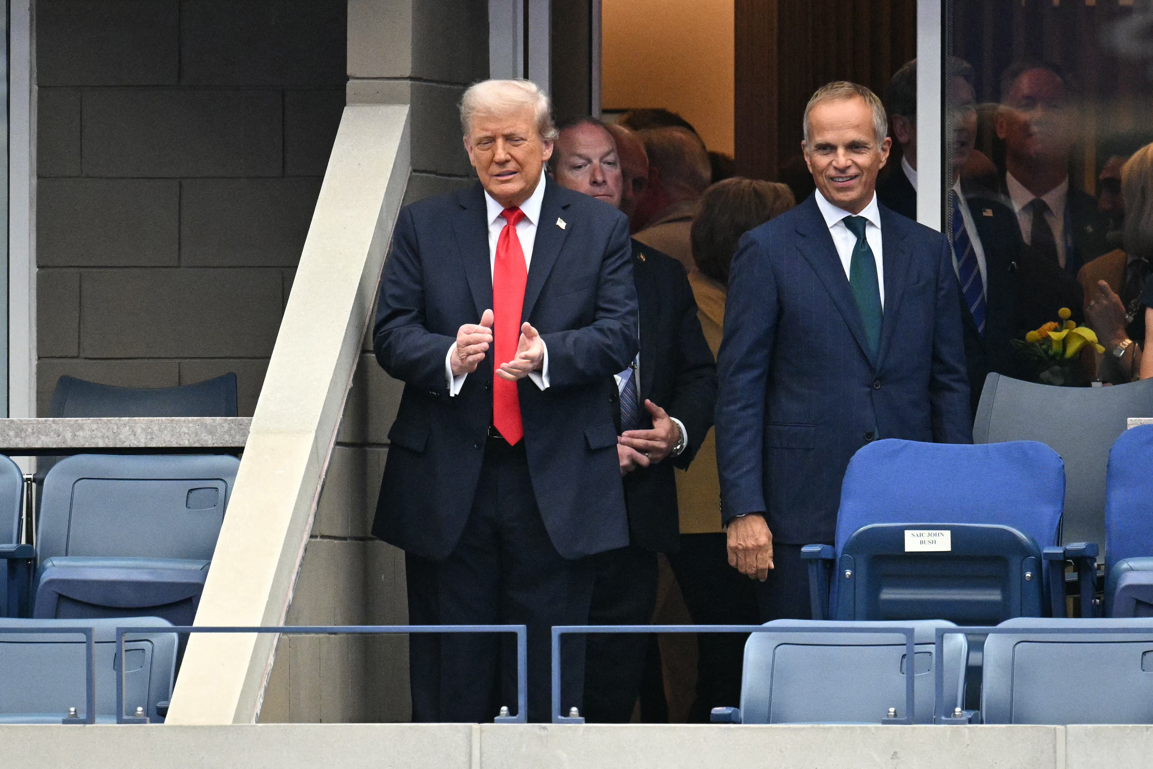 The president’s last appearance at the tournament was in 2015, a few months after launching his presidential campaign, during which he was also booed