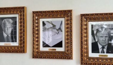 Trump White House hangs image of Biden autopen signature in new ‘Presidential Walk of Fame’ - CTV News