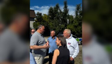 Premier Ford tours Barrie, Ont. encampments amidst state of emergency - CTV News