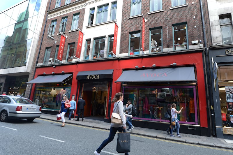 Avoca on Suffolk Street, Dublin. Photograph: Cyril Byrne 