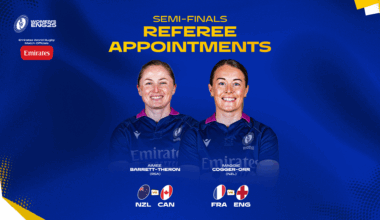 Emirates Match Officials confirmed for RWC 2025 semi-finals