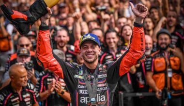 Bezzecchi completes perfect Saturday as Marc Marquez crashes