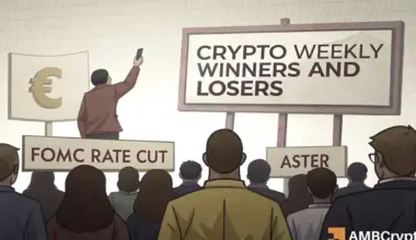 Crypto market’s weekly winners and losers – ASTER, DEXE, FARTCOIN, SPX