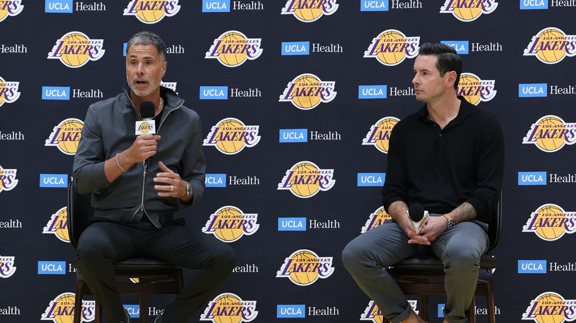 Pelinka and Redick Share 2025-26 Excitement - NBA