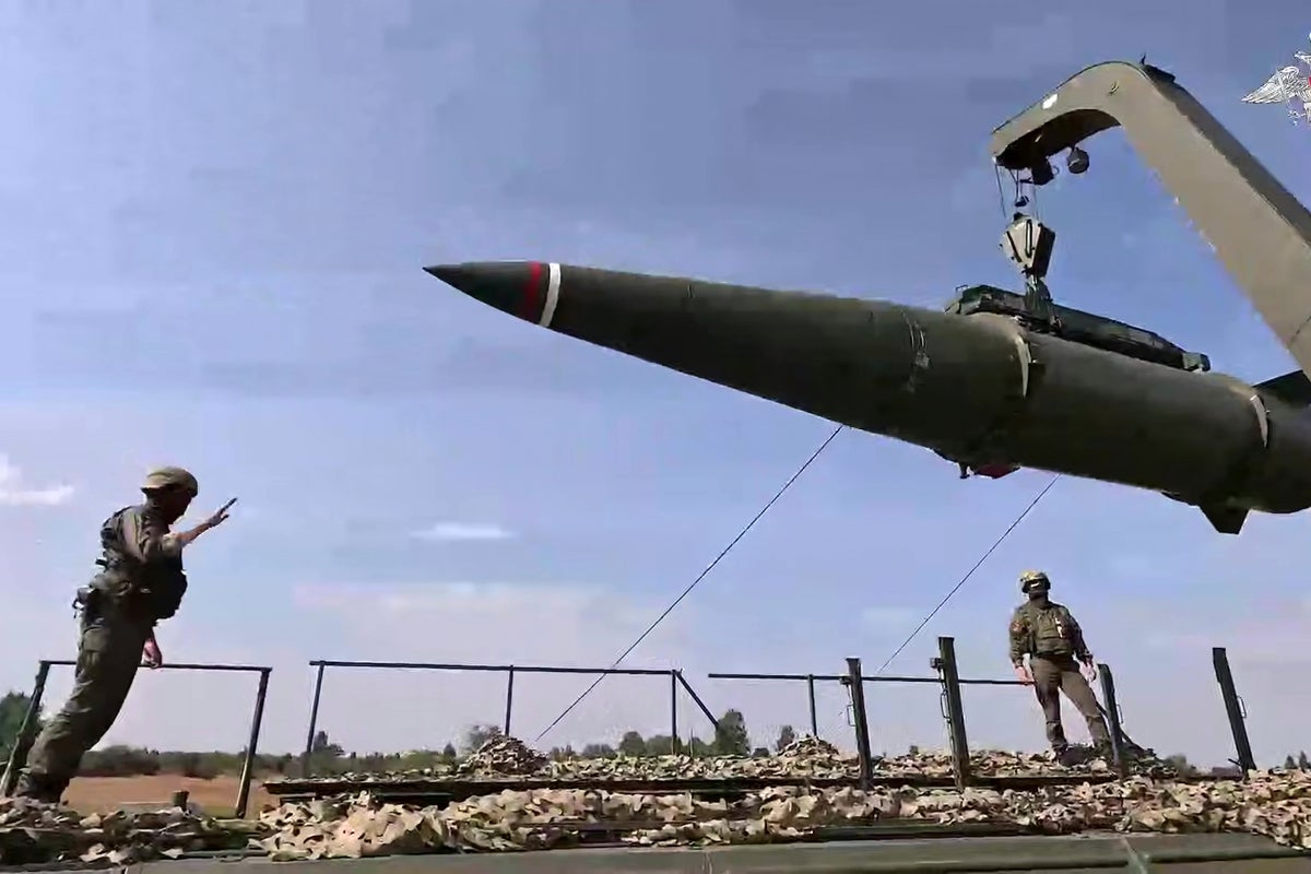 Russia raises tensions with NATO as Putin shows off his battlefield nuclear weapons