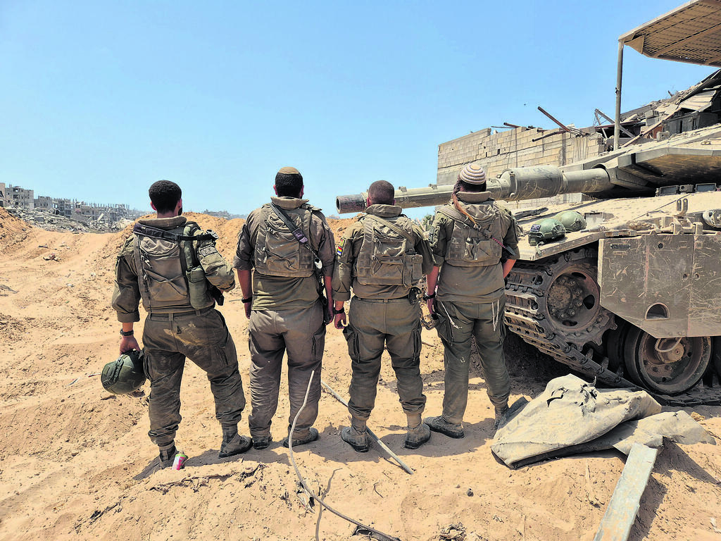 ארבעת הלוחמים בעזה