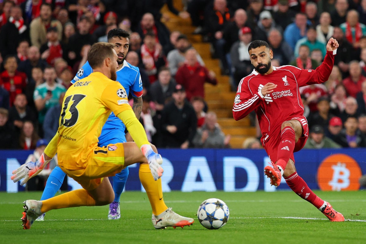 Liverpool v Atletico Madrid live: Champions League latest score and goal updates as Alexander Isak makes debut