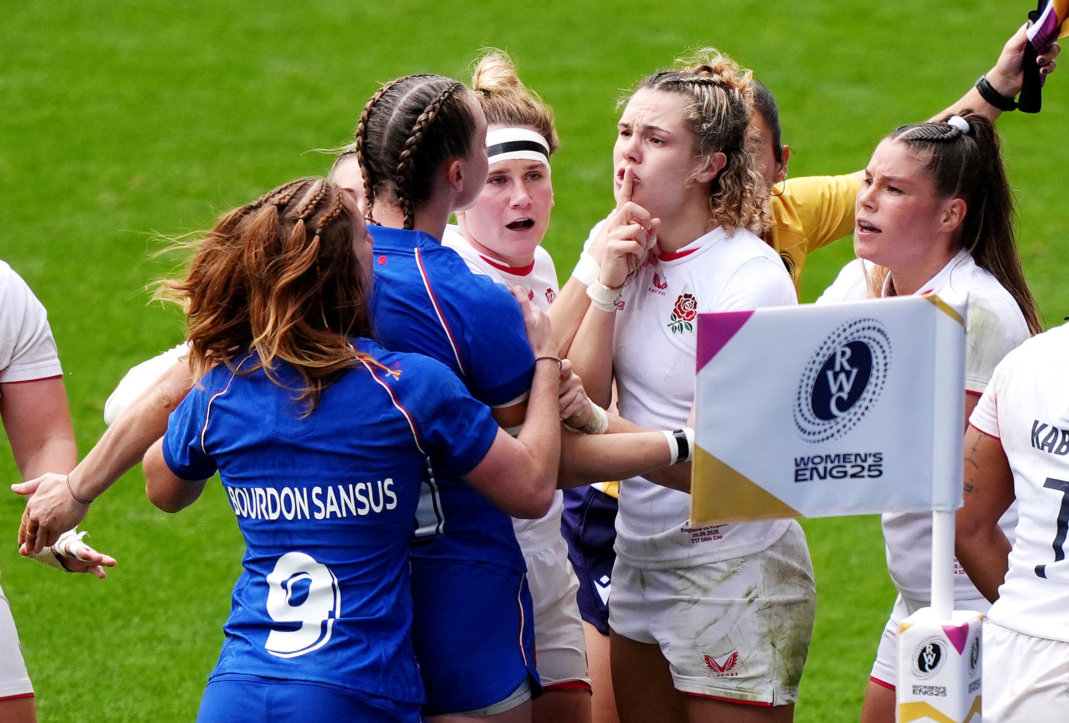 England and France engaged in a number of scraps