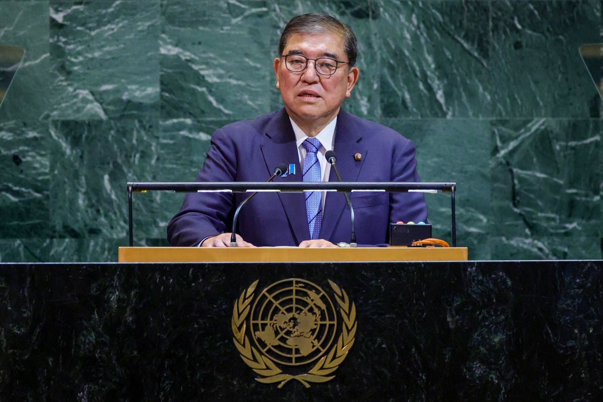 Japanese prime minister Shigeru Ishiba says recognition of Palestine inevitable