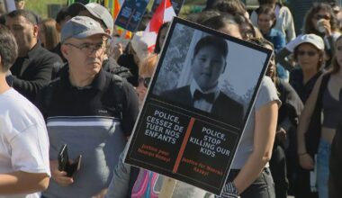 Hundreds honour slain teen Nooran Rezayi, call attention to police violence - CTV News