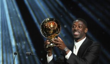 Paris St Germain’s Ousmane Dembele scoops Ballon d’Or ahead of Lamine Yamal