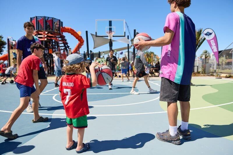  Hoops on the Waterfront with Whai Basketball. Photo / supplied